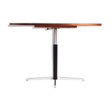 Westnofa round dining table in solid teak, Norway, 1960s