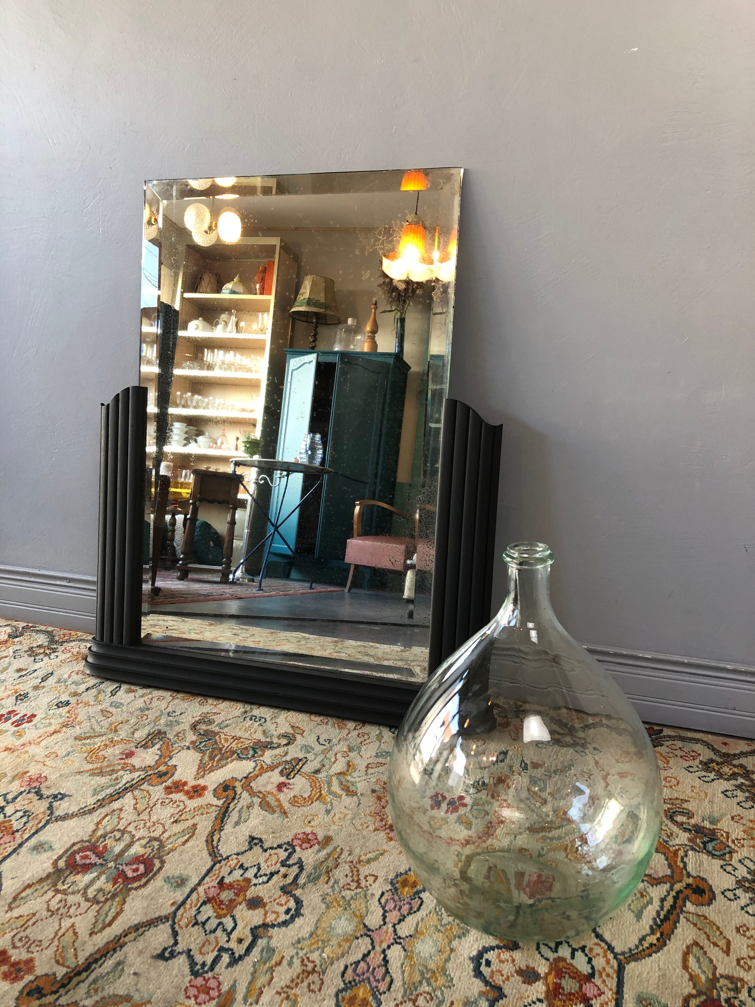 Ancient Art Deco Mirror
