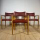 Set of 4 teak chairs by Villy Schou Andersen – Scandinavian mid-century design