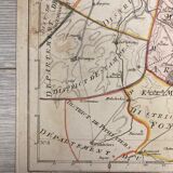 Carte Ancienne Seine-et-Marne