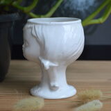 Vintage head pot cover