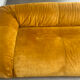 Nubuck leather amphibious sofa by Alessandro Becchi for Giovannetti,