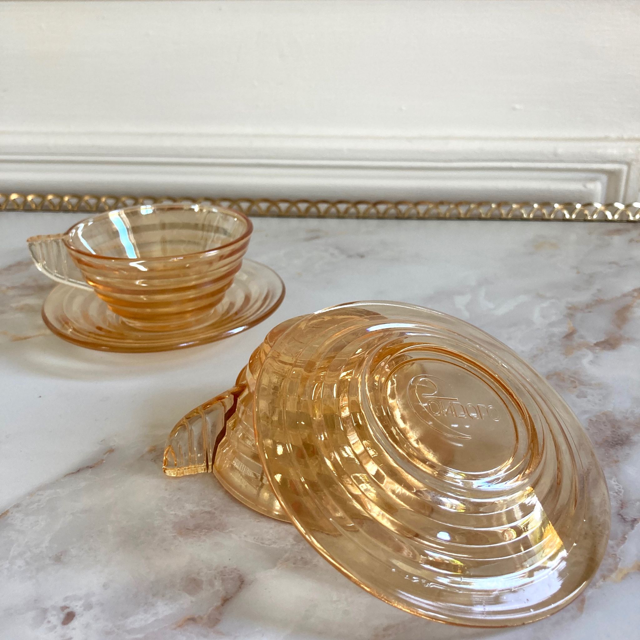 Coffee cups and saucers