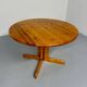 Vintage solid pine table, Scandinavian design by Rainer Daumiller, 1970s