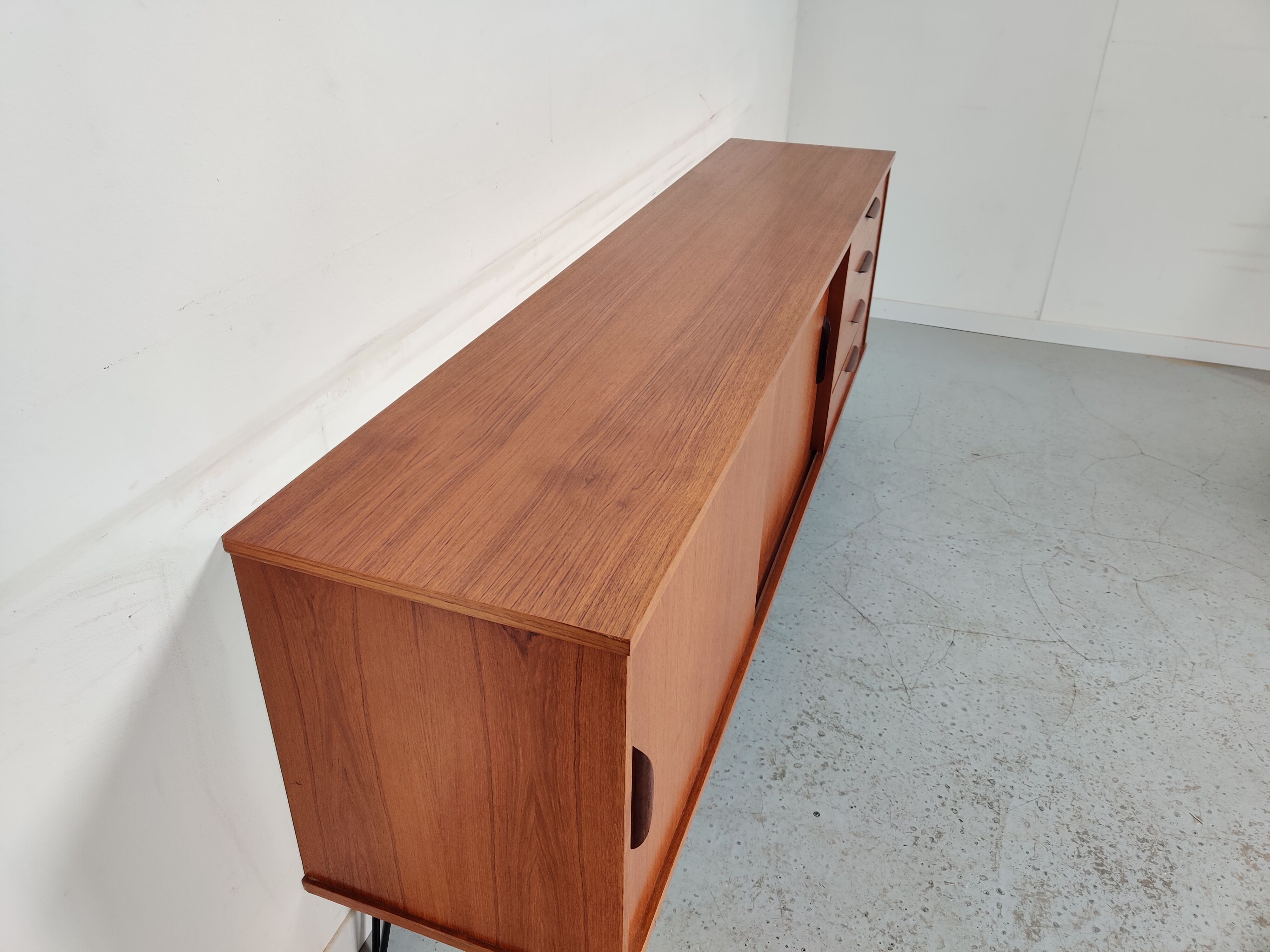 Scandinavian teak row, 60s