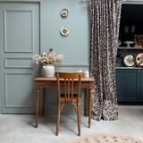 Renovated table with turned legs