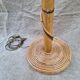 Lampadaire en rotin