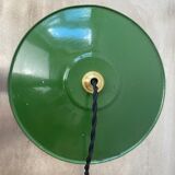 Pair of vintage emaillee suspensions