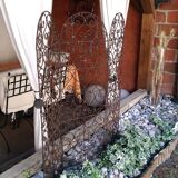 Wrought iron screen