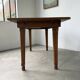 Extendable farmhouse table in oak