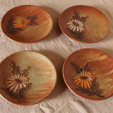 Set de 4 assiettes Vallauris