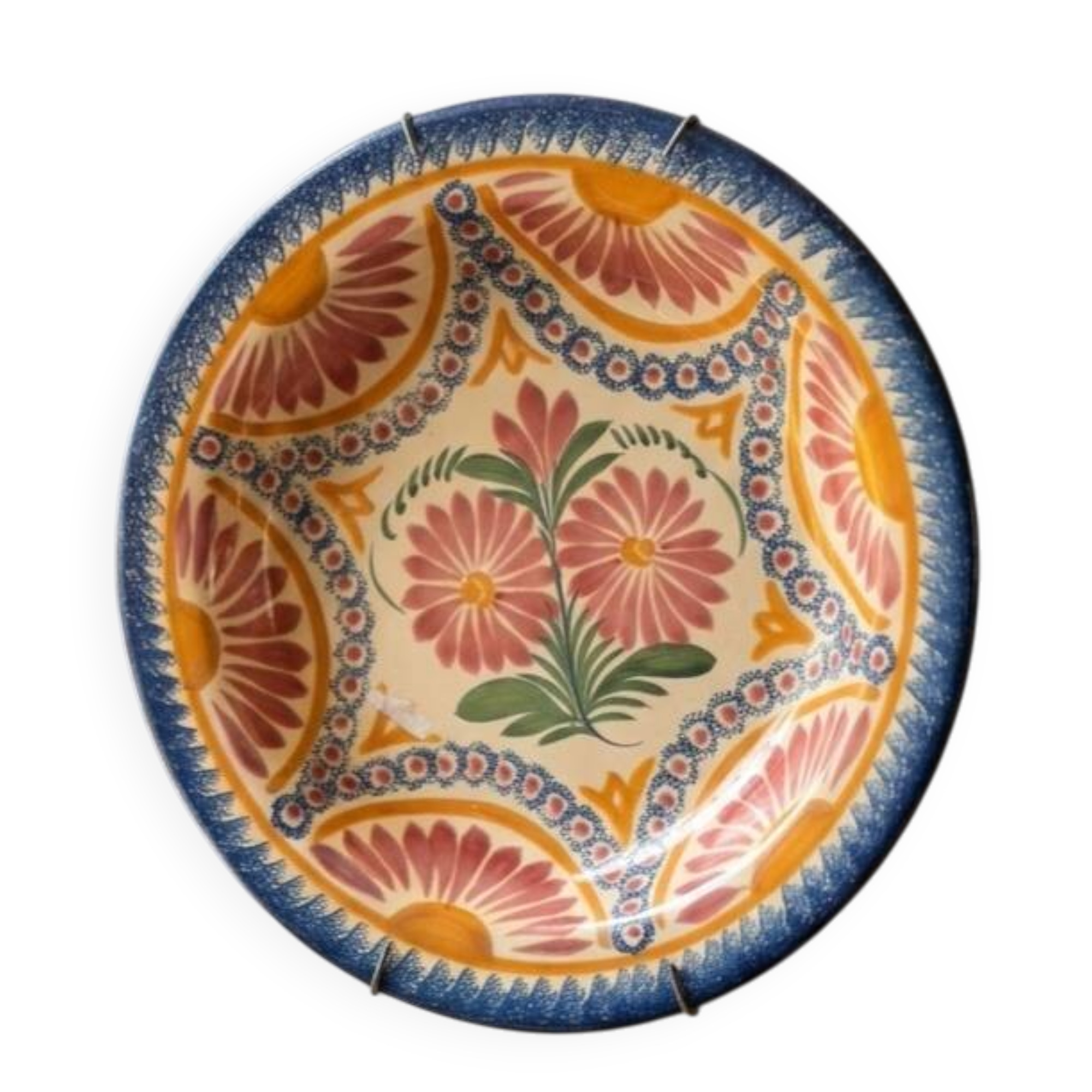 Vintage decorative plate 40/60 Saint Martory