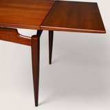 Rare XXL Extendable Dining Table Louis van Teeffelen in Teak