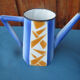 Old enamelled coffee makers old blue vintage kitchen popular art