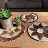 Decorative skin trivets