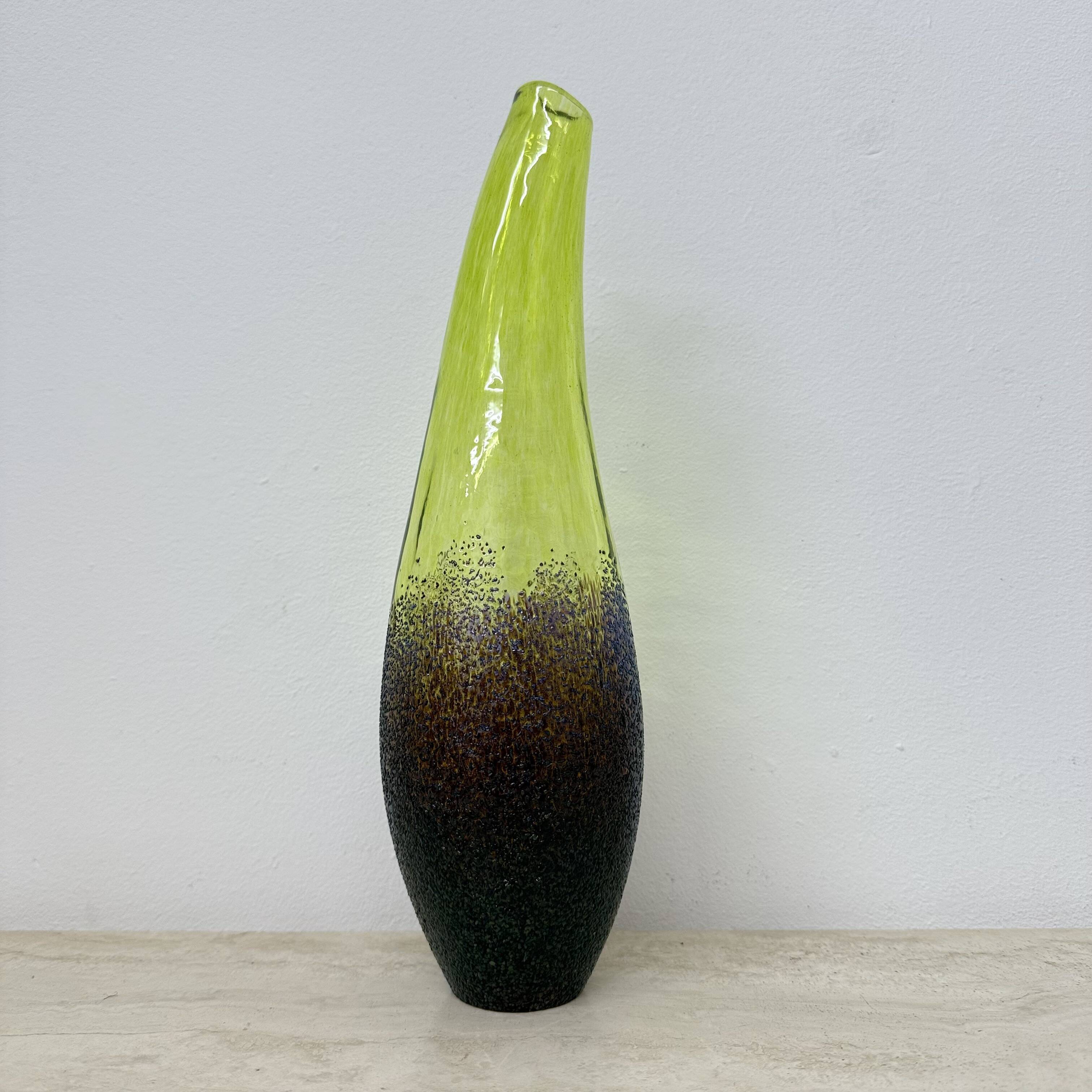 Set of 3 Monica Backstrom for Kosta boda Sweden Moonlanding vases