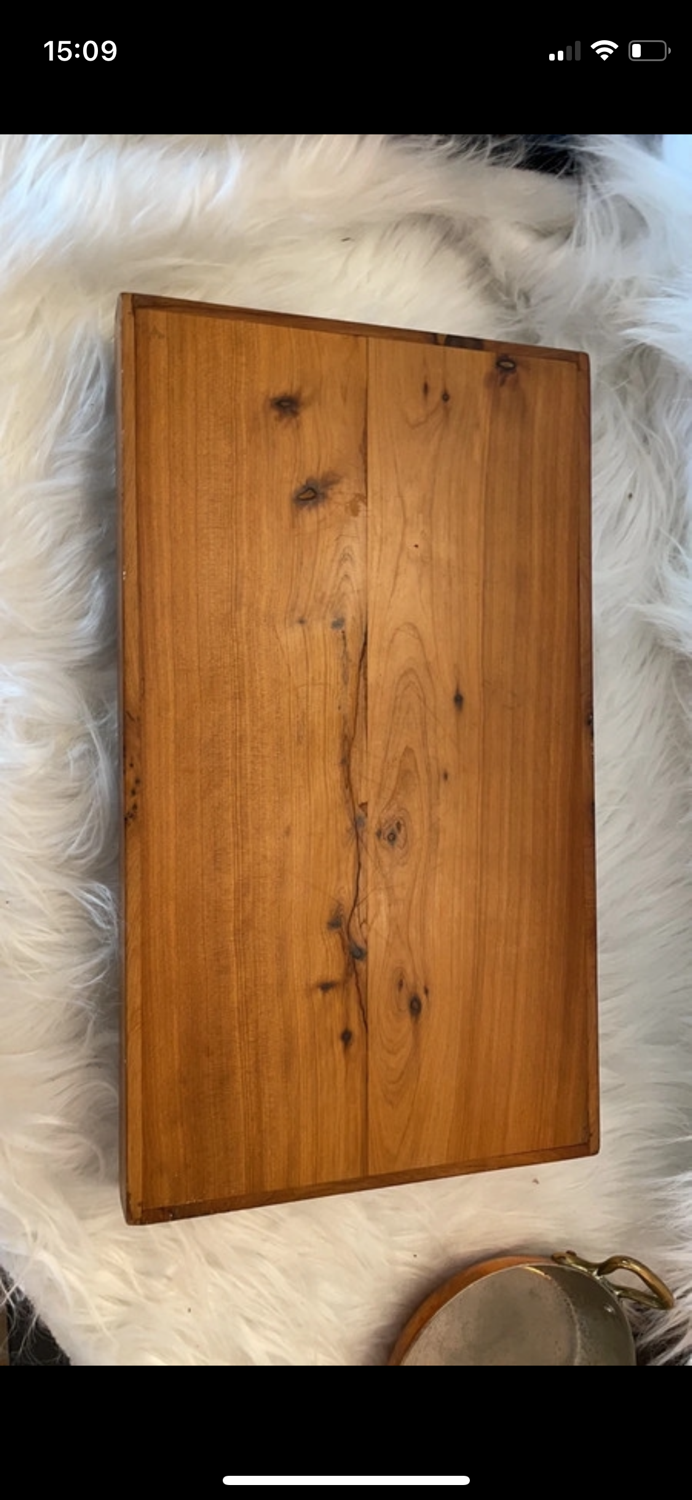 Marquetry and mother-of-pearl tray