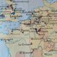 Former rossignol school map of europe.