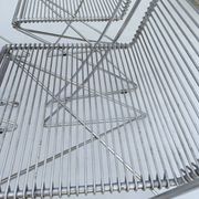 4 wire chairs by Till Behrens for Schlubach