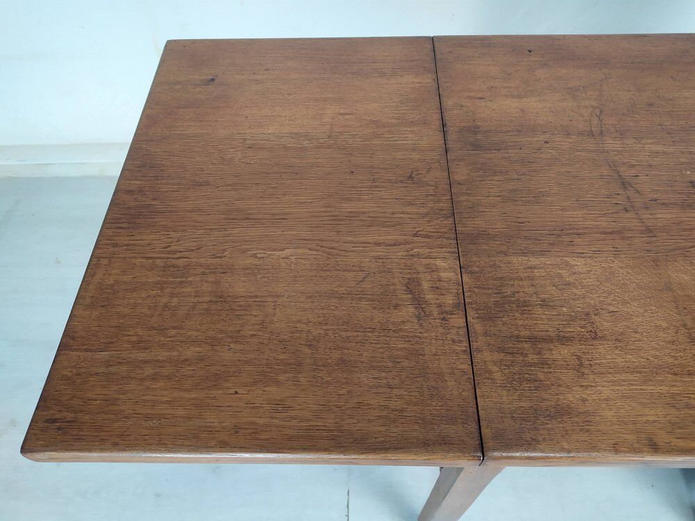 Oak industrial desk, 1930s