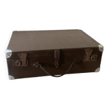 Valise en bois, bagage ancien
