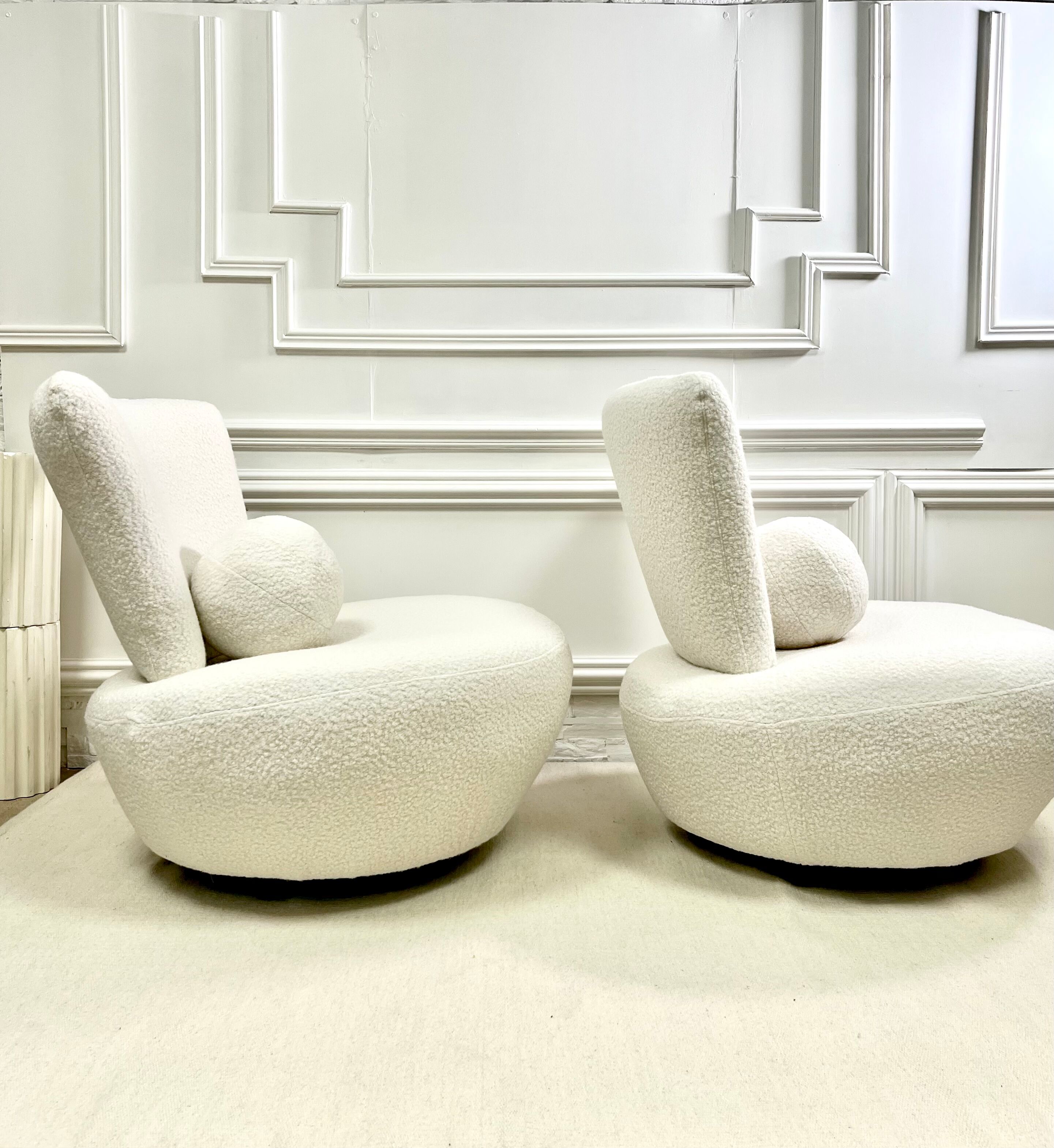 Pair of restored vintage swivel heaters