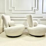 Pair of restored vintage swivel heaters