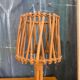 Vintage rattan lamp