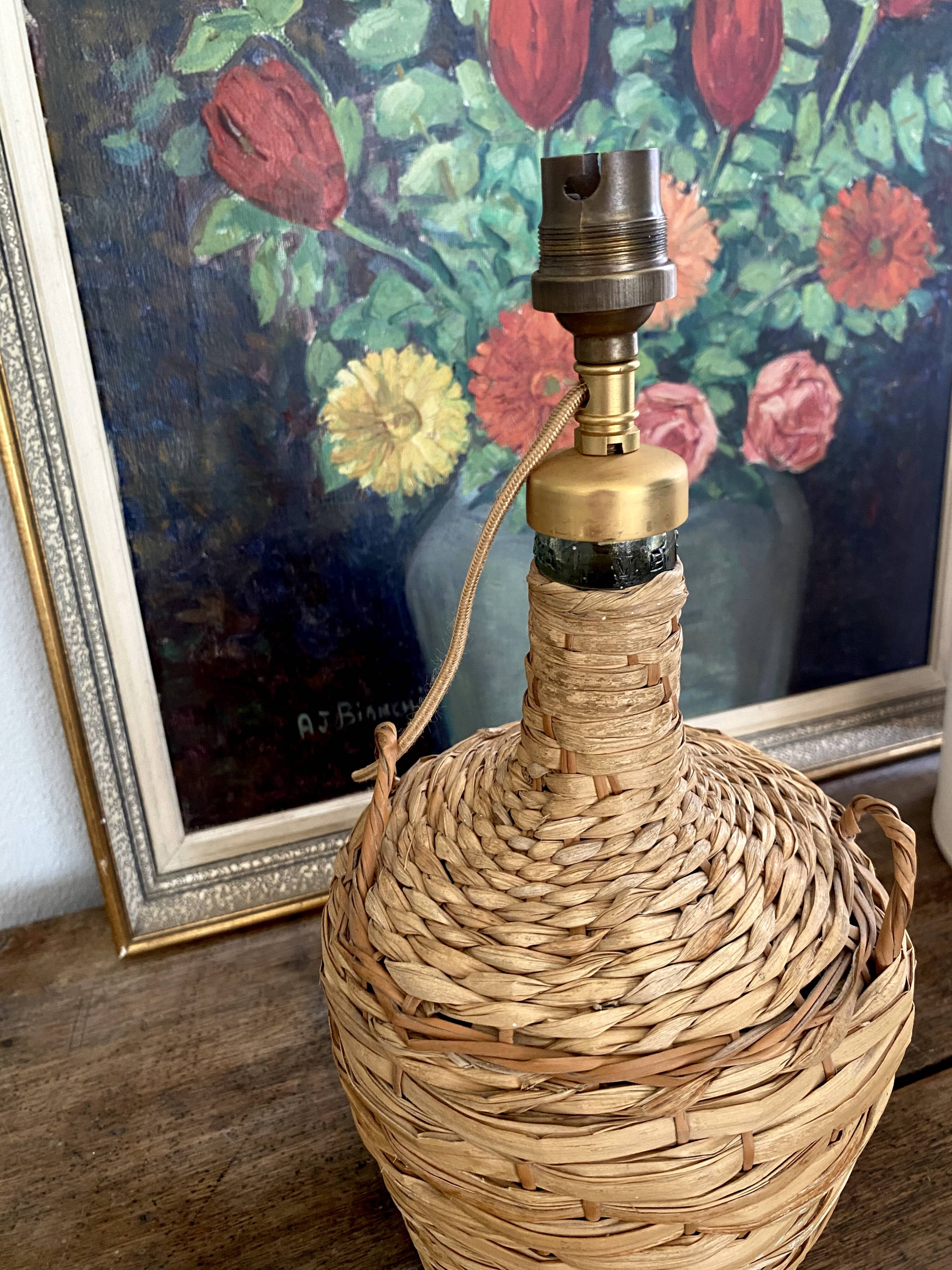 Oil on canvas, wooden fabric frame, 1950s