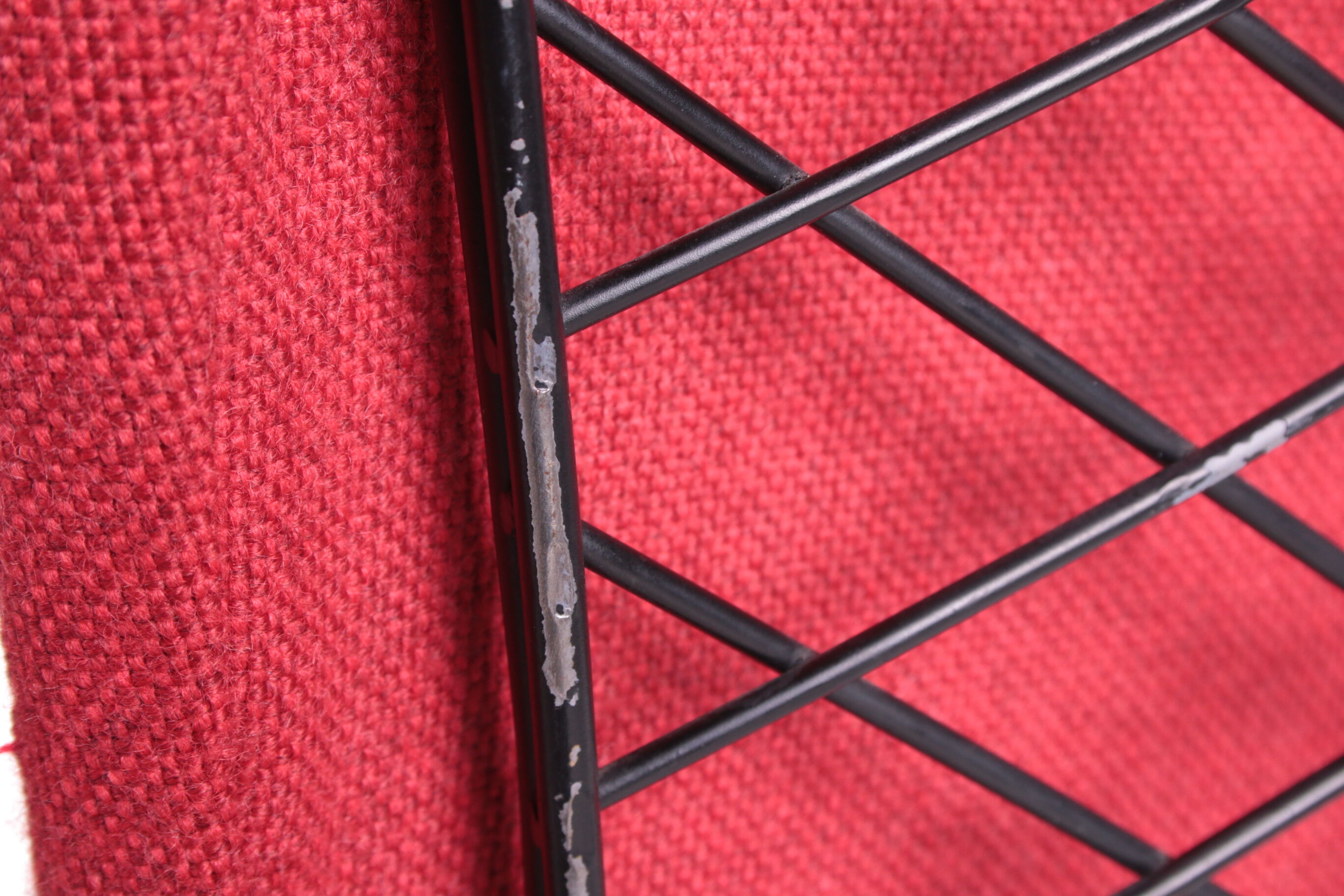 Design Harry bertoia for Knoll, Model Bird Armchair with Ottoman, 1980s