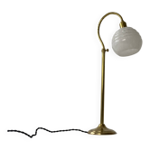 Ancienne lampe de bureau col de cygne vintage