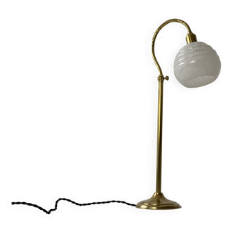 Vintage swan neck desk lamp