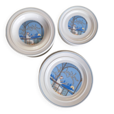 Service for 4 people Art Deco SanMarciano Ceramiche
