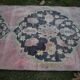Vintage Turkish hallway rug 105x771 cm