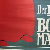Original poster "Der Neue Bosch Magnet" Camera, Devil 47x66cm 1911