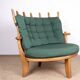 Grand French armchair in solid oak, Guillerme and Chambron Your House