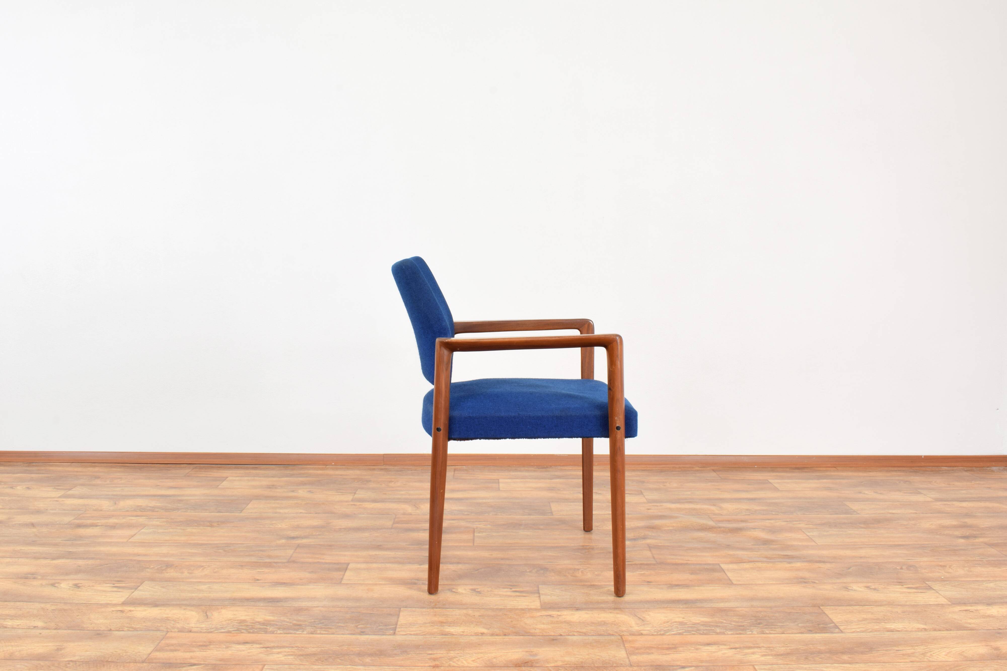 Mid-Century Danish Teak Armchair, 1960s.