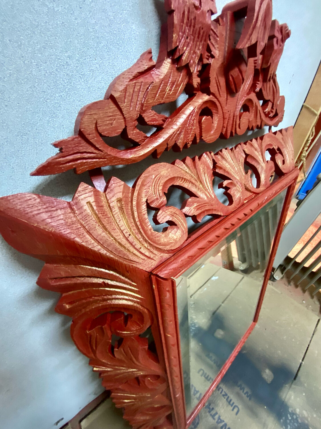 Flamingo mirror 100x65