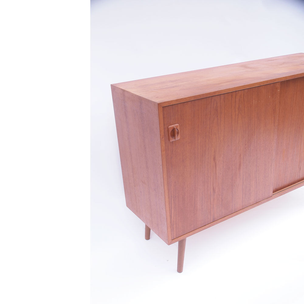 Scandinavian row vintage Danish sliding doors