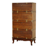 Quatre caissons de campagne chinois empilables, circa 1880