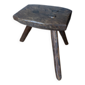 Brutalist tripod stool