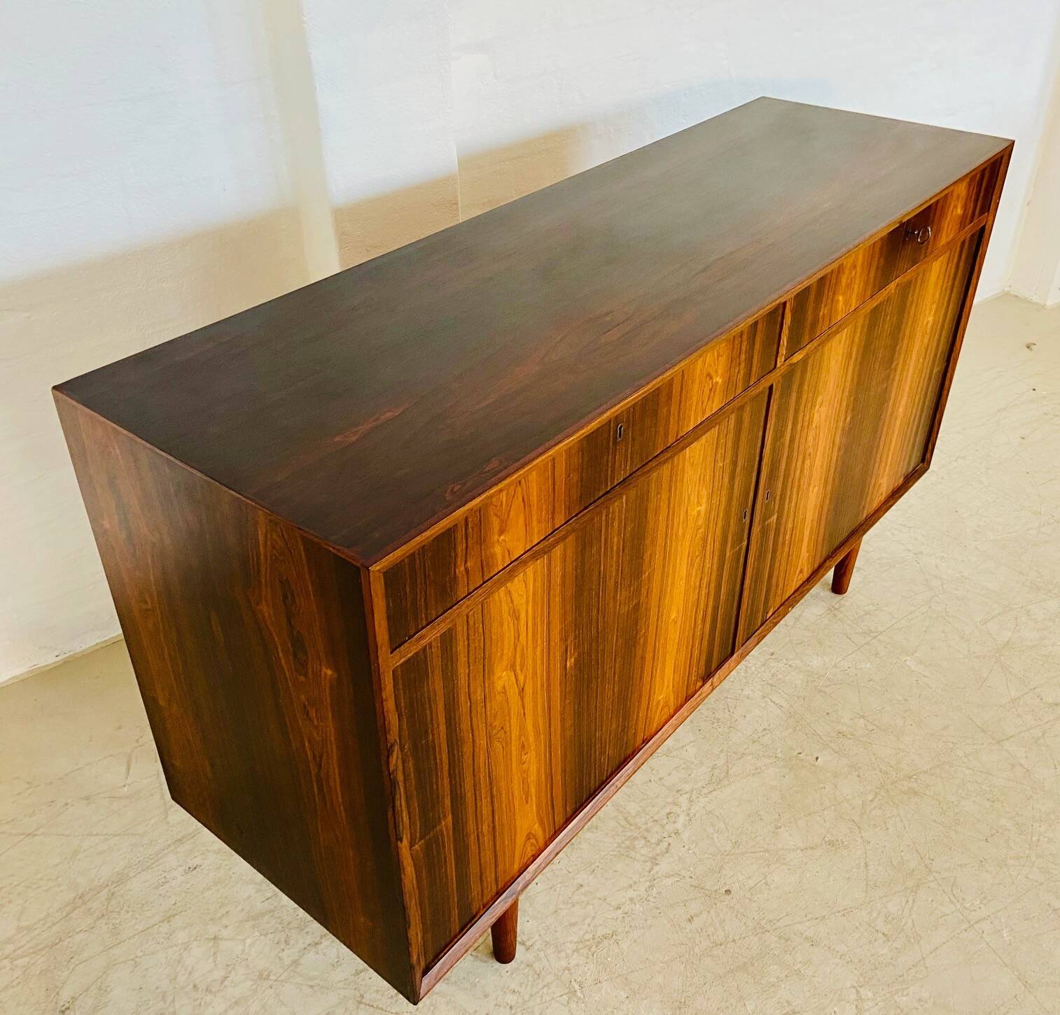 Buffet danois rétro vintage en palissandre du milieu du siècle par Poul Cadovius, années 1960