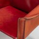 Mario Bellini model Cab 413 dining armchair in leather Cassina Italy 1977