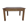 Light oak rectangular table