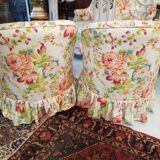 Pair of toad armchairs