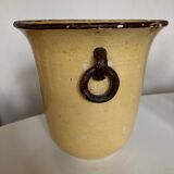 Neoclassical urn vase in glazed clay Etienne Noël Dieulefit 1940