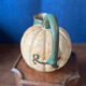 Rare "pumpkin" pitcher by Louis Lourioux. Art Nouveau period.