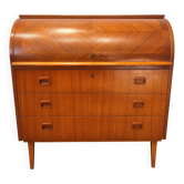 Rare Scandinavian curved secretary from Sweden.