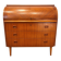 Rare Scandinavian curved secretary from Sweden.