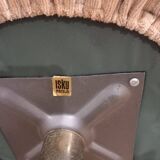 Velvet Swivel Pouf by ISKU 1960s Finland